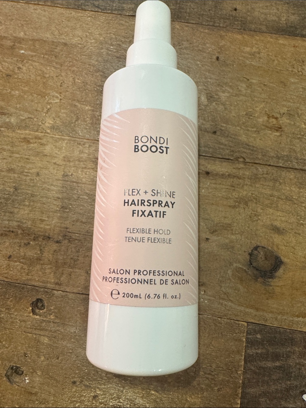 Brand New BondiBoost Flex + Shine Hairspray Fixatif Flexible Hold 6.76 Fl Oz